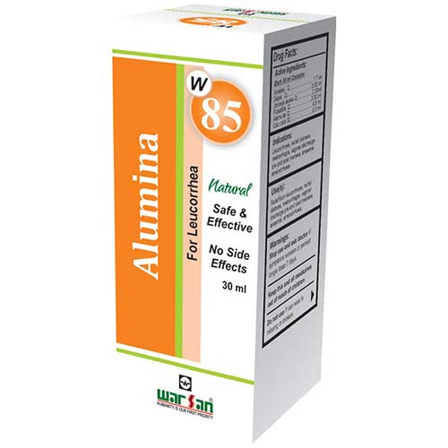 Alumina For Leucorrhea