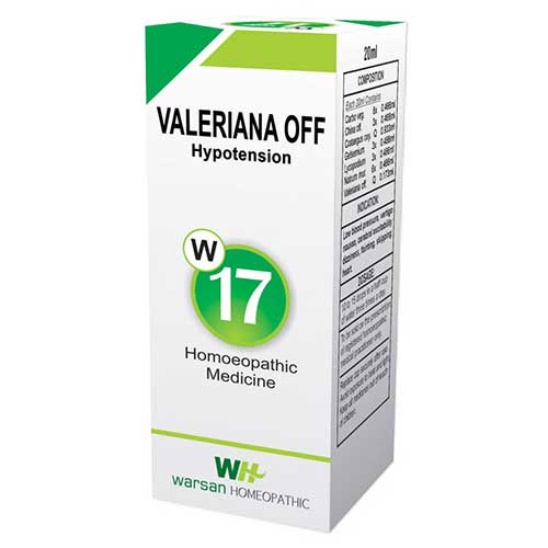 Valeriana Off Hypotension