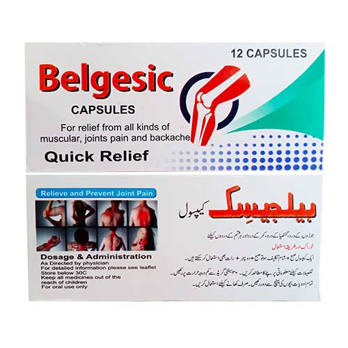 Belgesic-Capsules For Muscular and Joint Pains